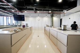 Lanzamiento de un aula culinaria saludable en el CEFE Cometas