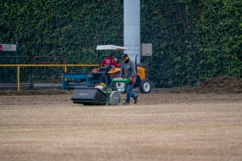 IDRD adelanta mantenimiento especializado de la grama del estadio Metropolitano de Techo