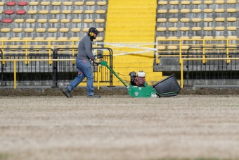 IDRD adelanta mantenimiento especializado de la grama del estadio Metropolitano de Techo