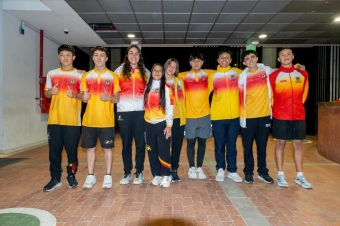 Natación con aletas en CEFE Tunal
