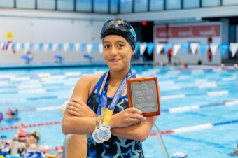 Natación con aletas en CEFE Tunal
