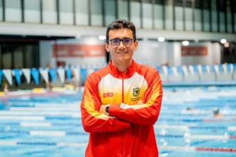 Natación con aletas en CEFE Tunal