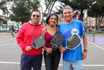 Nuevas canchas públicas de pickleball en Bogotá