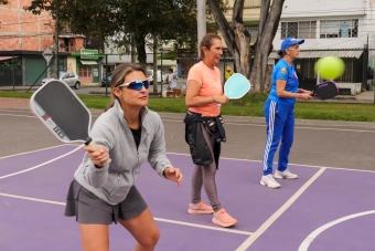 Nuevas canchas públicas de pickleball en Bogotá