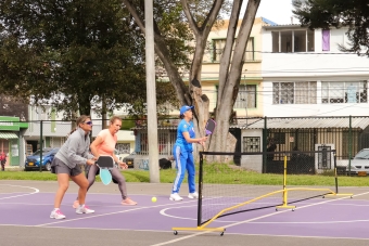 Nuevas canchas públicas de pickleball en Bogotá