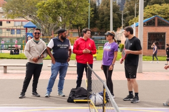 Nuevas canchas públicas de pickleball en Bogotá