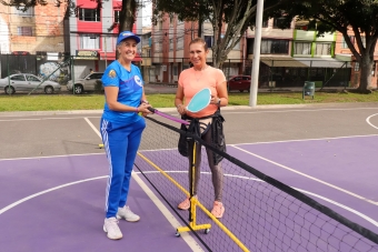 Nuevas canchas públicas de pickleball en Bogotá