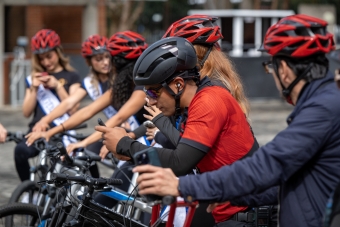 IDRD y Miss Mundo Colombia pedalearon por el bienestar y el liderazgo de las mujeres