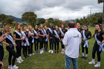 IDRD y Miss Mundo Colombia pedalearon por el bienestar y el liderazgo de las mujeres