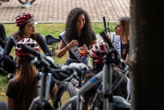 IDRD y Miss Mundo Colombia pedalearon por el bienestar y el liderazgo de las mujeres