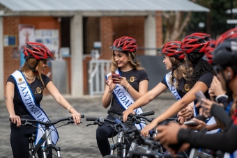 IDRD y Miss Mundo Colombia pedalearon por el bienestar y el liderazgo de las mujeres