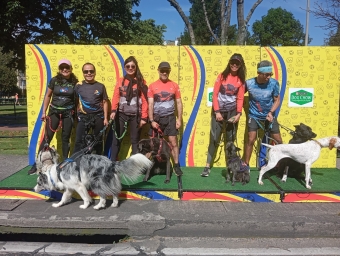 Ruta Sabuesos en la Ciclovía