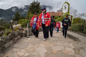 El IDRD adopta medida preventiva en el sendero de Monserrate