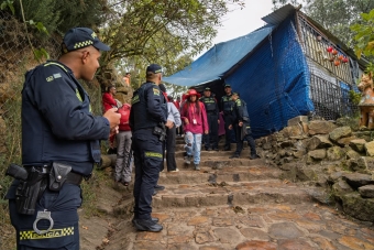 El IDRD adopta medida preventiva en el sendero de Monserrate