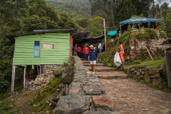 El IDRD adopta medida preventiva en el sendero de Monserrate