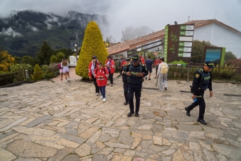 El IDRD adopta medida preventiva en el sendero de Monserrate
