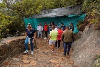 El IDRD adopta medida preventiva en el sendero de Monserrate