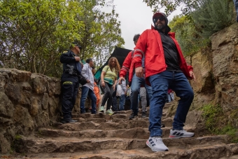El IDRD adopta medida preventiva en el sendero de Monserrate