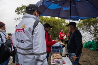 El IDRD adopta medida preventiva en el sendero de Monserrate