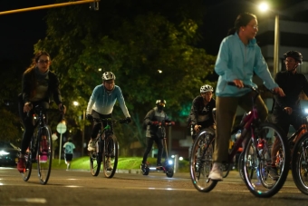 Ciclovía Nocturna