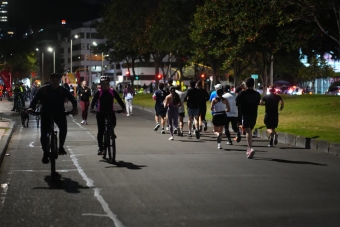 Ciclovía Nocturna