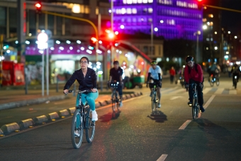 Ciclovía Nocturna