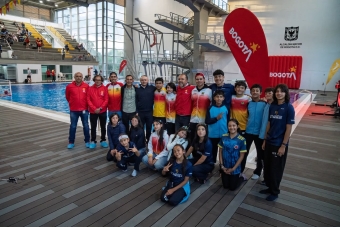 Bogotá recupera su Complejo Acuático 