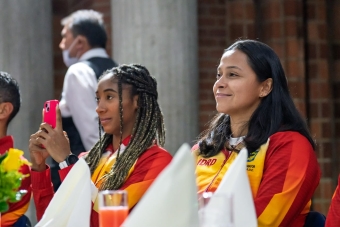 Medallistas de los Juegos Centroamericanos y del Caribe fueron homenajeados por el IDRD