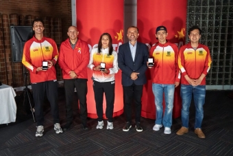 Medallistas de los Juegos Centroamericanos y del Caribe fueron homenajeados por el IDRD