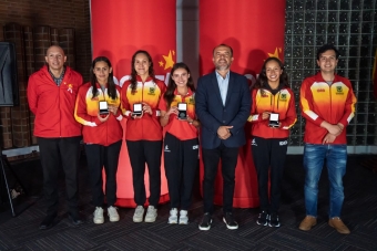 Medallistas de los Juegos Centroamericanos y del Caribe fueron homenajeados por el IDRD