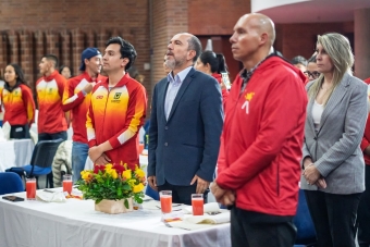 Medallistas de los Juegos Centroamericanos y del Caribe fueron homenajeados por el IDRD