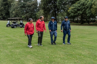 Bogotá reabre el campo de golf del parque La Florida