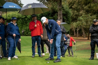 Bogotá le da un nuevo impulso a la práctica del golf público en el parque La Florida