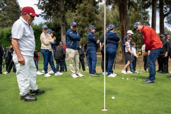Bogotá le da un nuevo impulso a la práctica del golf público en el parque La Florida