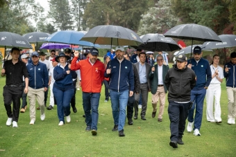 Bogotá le da un nuevo impulso a la práctica del golf público en el parque La Florida