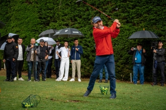 Bogotá le da un nuevo impulso a la práctica del golf público en el parque La Florida