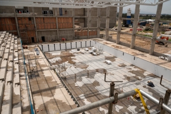 Avanza la Casa del Deporte en el suroccidente de Bogotá: velódromo de Gibraltar llega al 65 % y CEFE de Alto Rendimiento, al 75 %