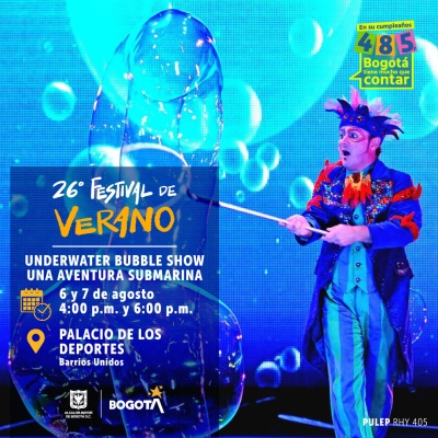 Underwater Bubble Show