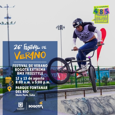Festival de Verano Bogotá Extrema BMX Freestyle