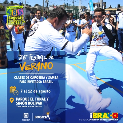 Clases de Capoeira y Samba - Brasil país invitado