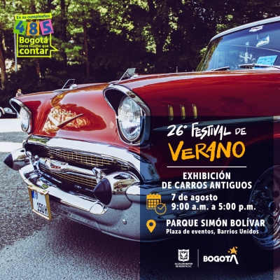Exhibición de carros antiguos