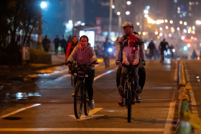 Ciclopaseo nocturno
