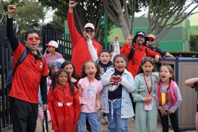 Niños en parque