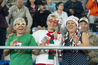 Personas mayores en evento recreativo