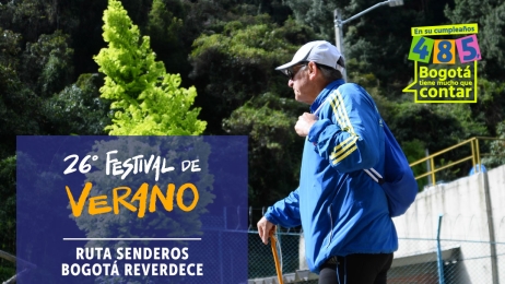 Ruta senderos - Bogotá Reverdece