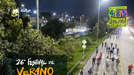 Ciclovía Nocturna de Verano