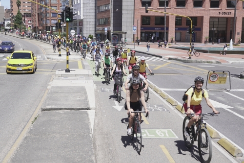 Ciclopaseo en Ciclovía