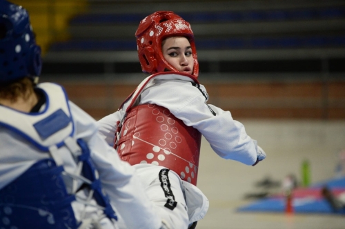 Competencia de taekwondo