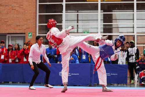 El Taekwondo le dio 5 medallas de Bogotá en los Intercolegiados. Foto IDRD.