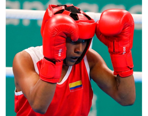 Valeria Arboleda estará en boxeo en París 2024. Foto cortesía COC. 